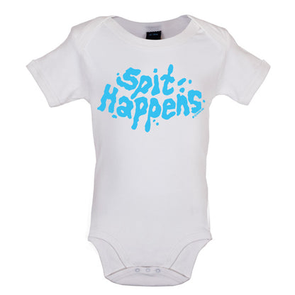 Spit Happens Baby T Shirt