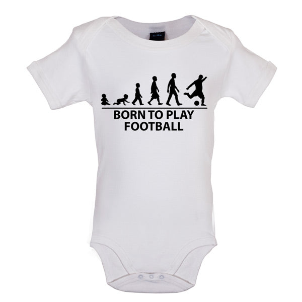 Born To play Football Baby T Shirt