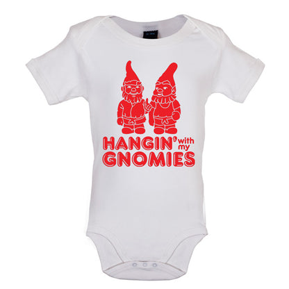 Hangin with my Gnomies Baby T Shirt