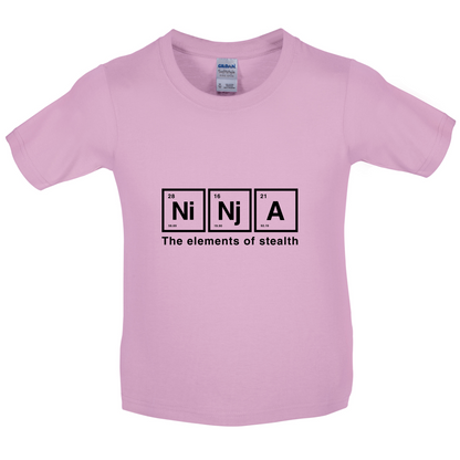 Ninja Element Kids T Shirt