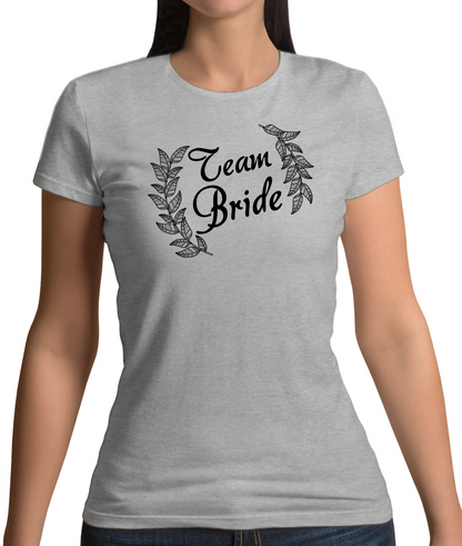 Team Bride Floral T Shirt