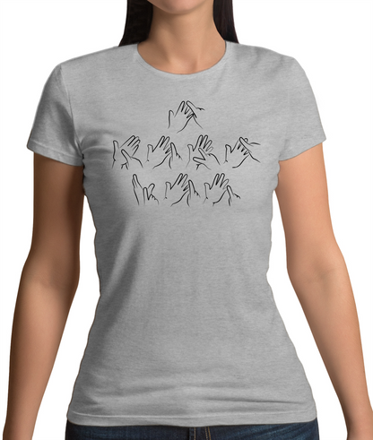 Sign Language - I Love You T Shirt