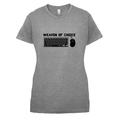 Weapon Of Choice PC T Shirt