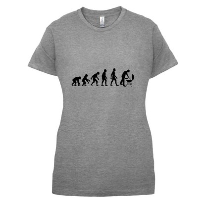 Evolution Of Man BBQ T Shirt