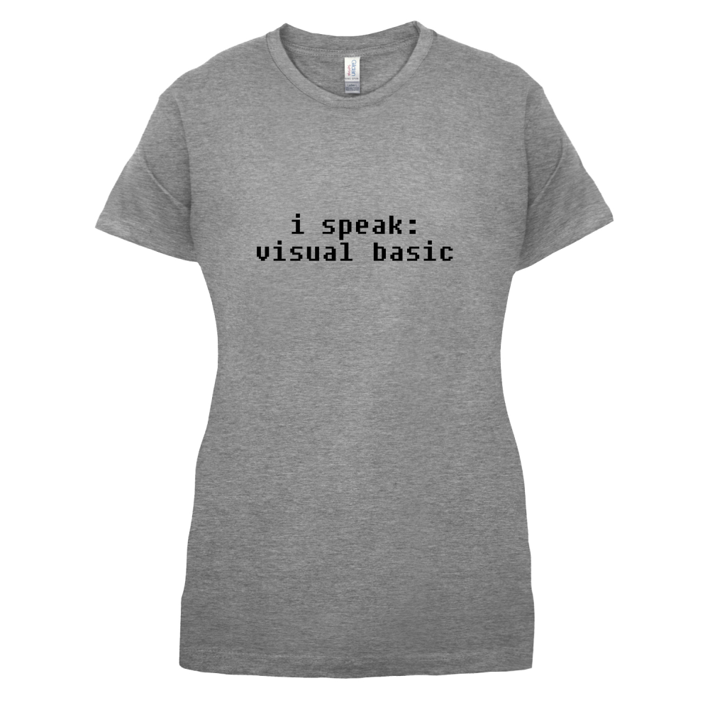 I Speak VB T Shirt