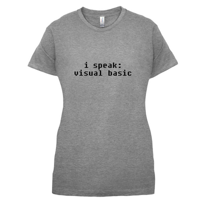 I Speak VB T Shirt