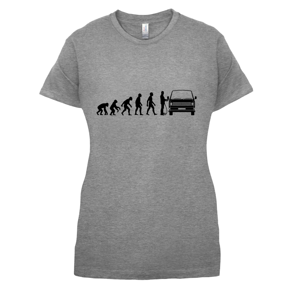 Evolution of Man T3 - T25 Campervan T Shirt