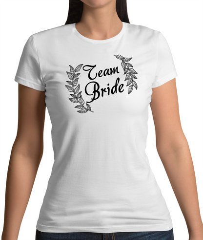 Team Bride Floral T Shirt