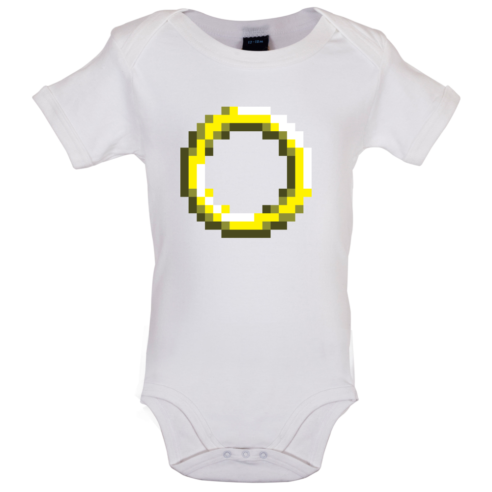 Retro Pixel Ring Baby T Shirt