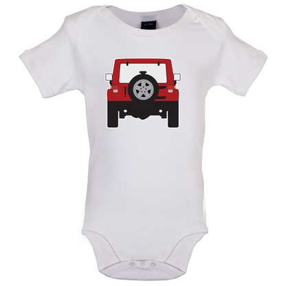 JW Rear Red Baby T Shirt