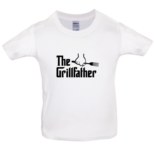 The Grillfather Kids T Shirt