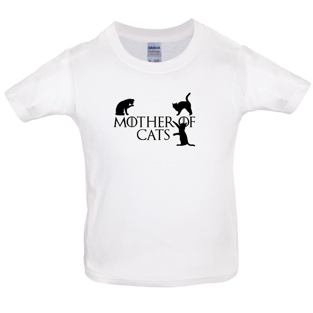 Mother Of Cats Kids T Shirt