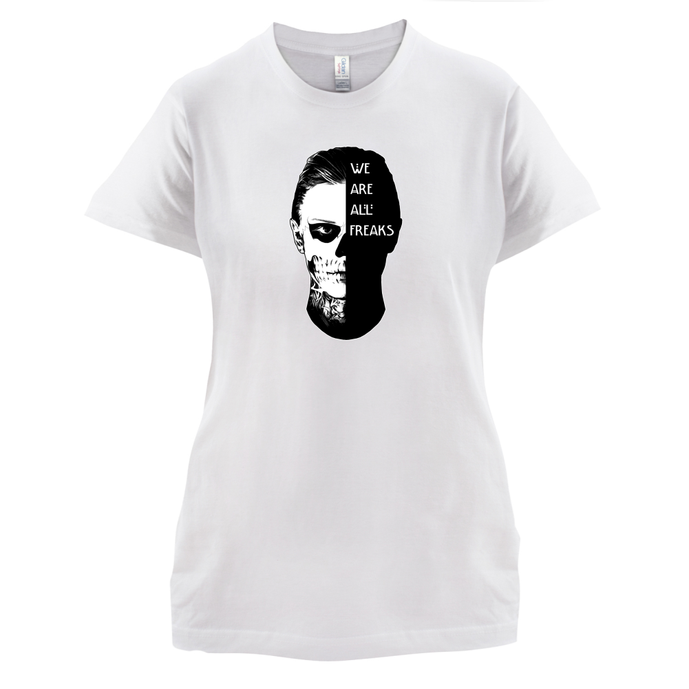 We Are All Freaks FACE Design T Shirt