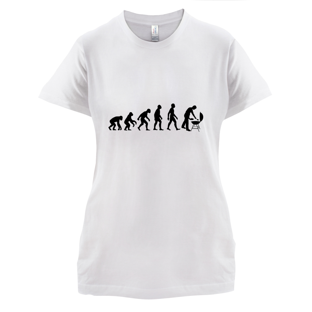 Evolution Of Man BBQ T Shirt