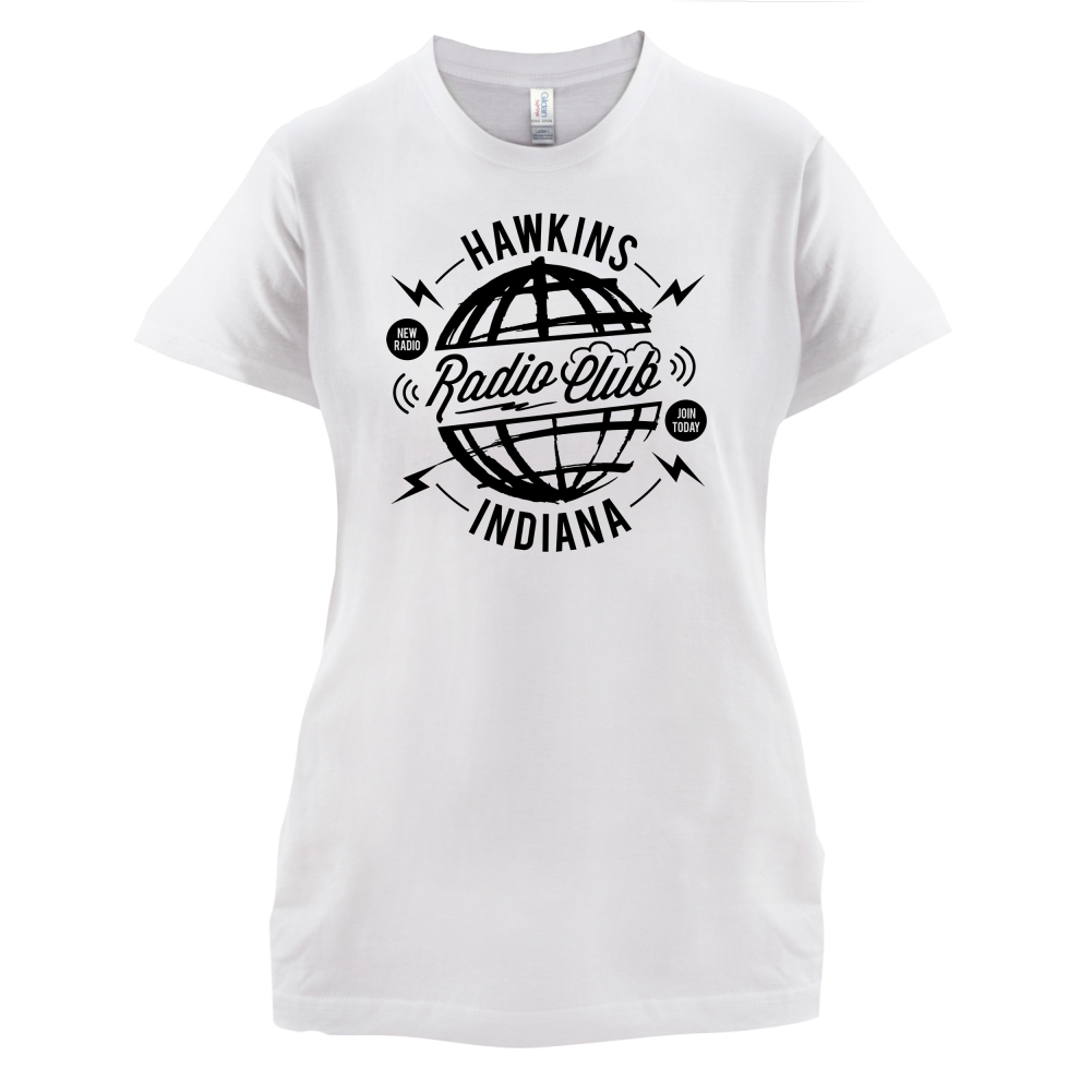 Hawkins Indiana Radio Club T Shirt