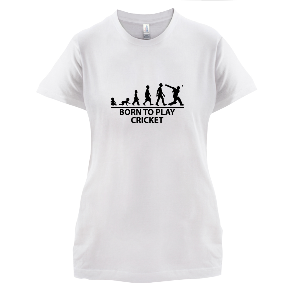 Born To Play Cricket T Shirt