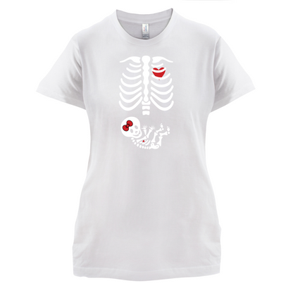 Skeleton Baby Girl T Shirt