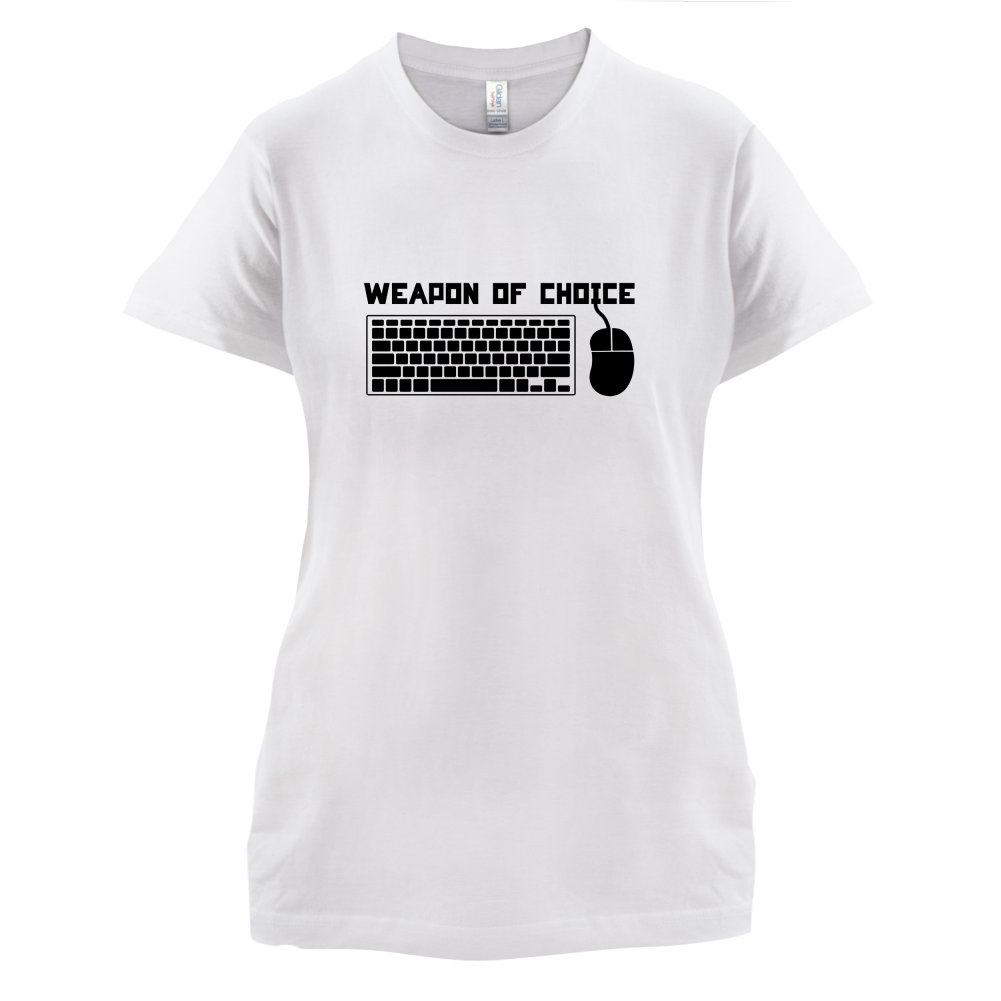 Weapon Of Choice PC T Shirt