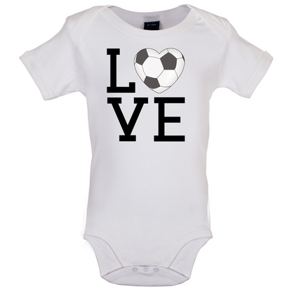 I Love Football Baby T Shirt