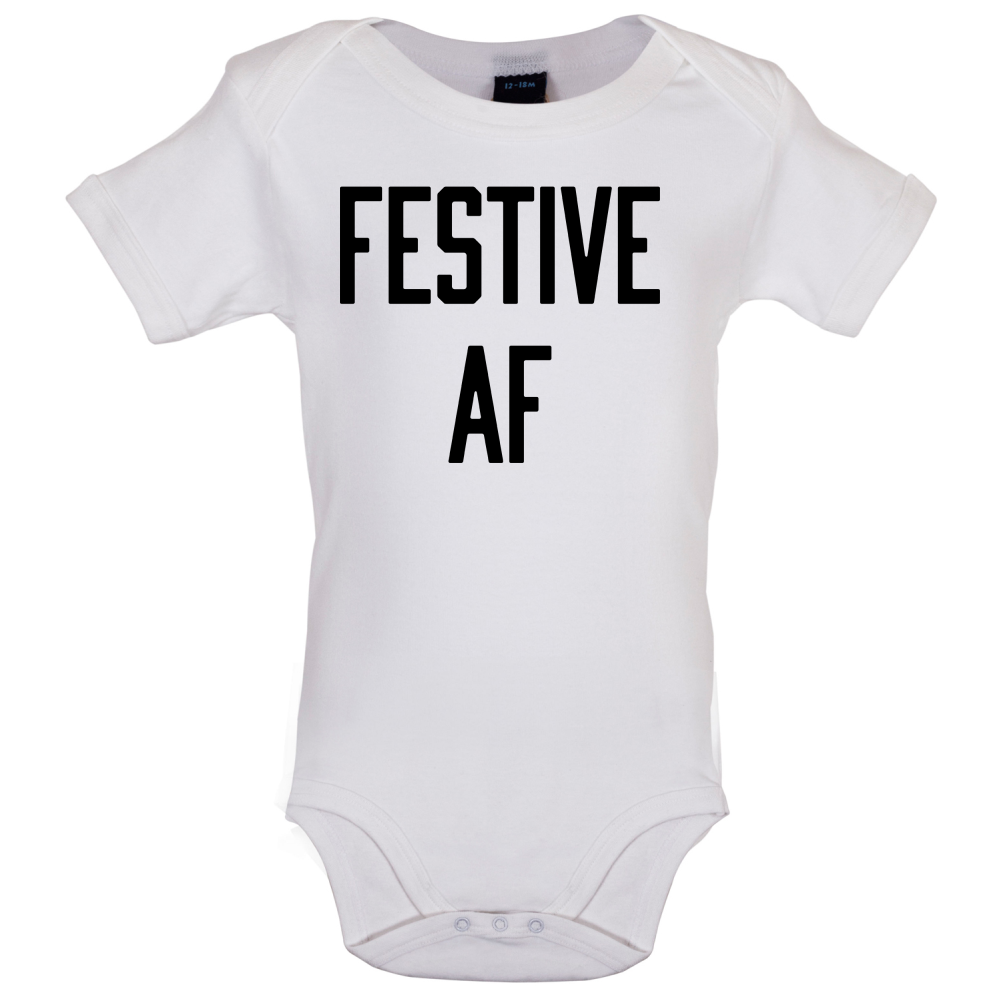 Festive AF Baby T Shirt