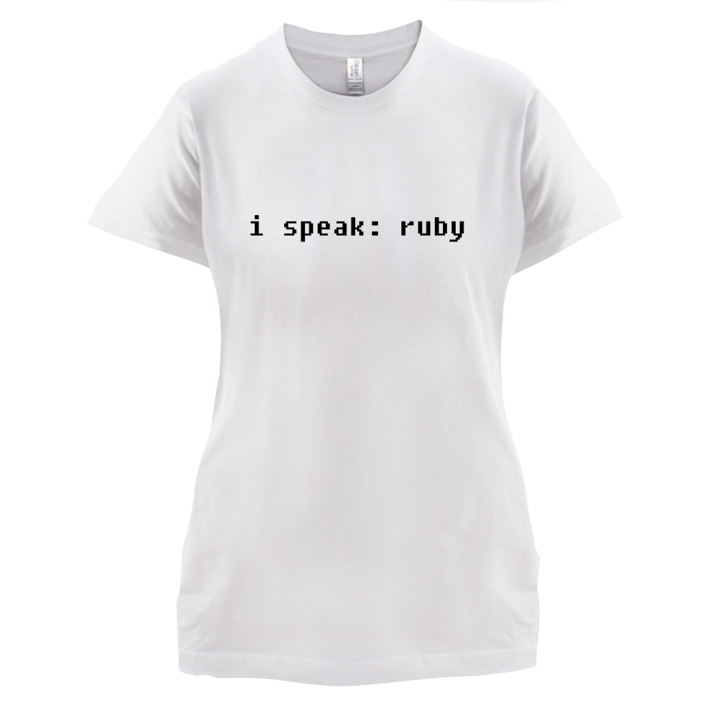 I Speak Ruby T Shirt