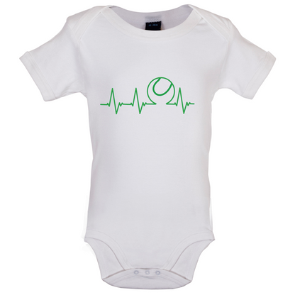 Tennis Heartbeat Baby T Shirt