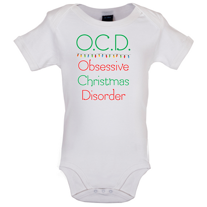 Obsessive Christmas Disorder Baby T Shirt