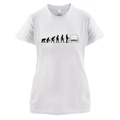 Evolution of Man Austin Cooper Driver T Shirt