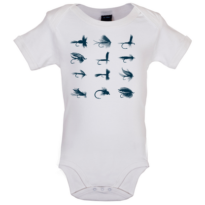 fly Fishing Flies Baby T Shirt