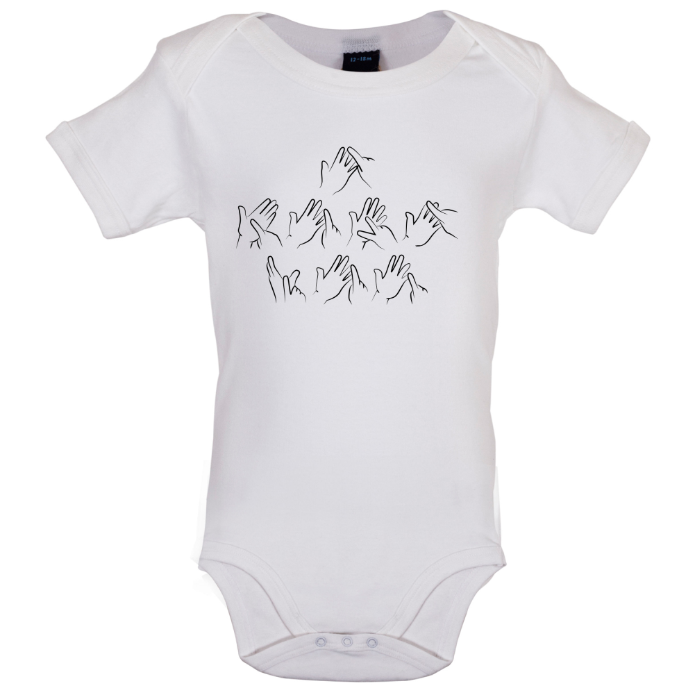 Sign Language - I Love You Baby T Shirt