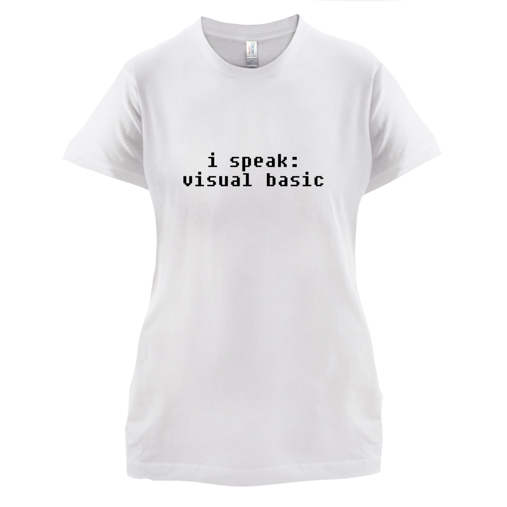 I Speak VB T Shirt