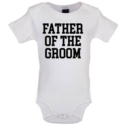 Father Of The Groom Baby T Shirt