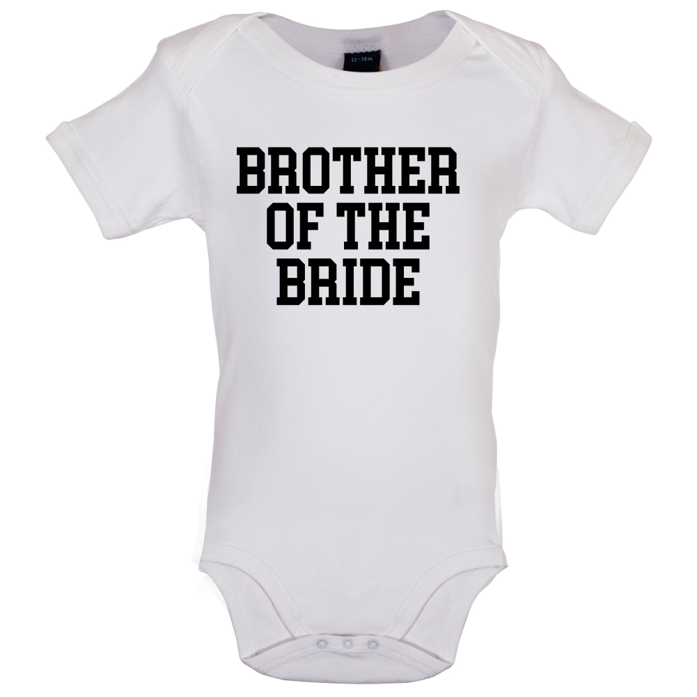 Brother Of The Bride Baby T Shirt