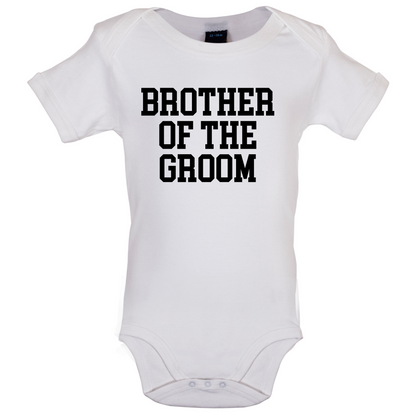 Brother Of The Groom Baby T Shirt