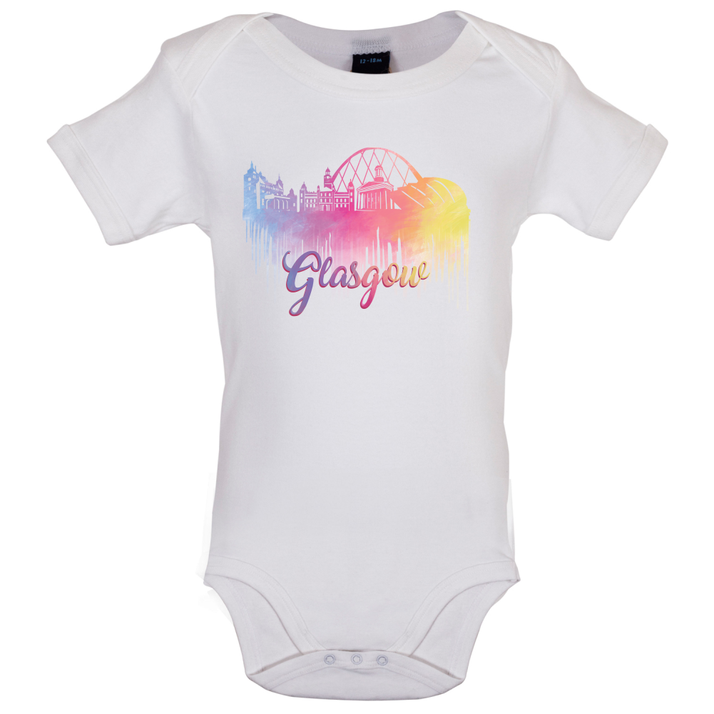 Glasgow Silhouette  Baby T Shirt