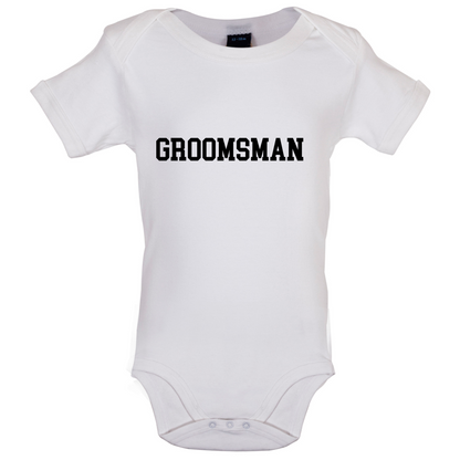 Groomsman Baby T Shirt