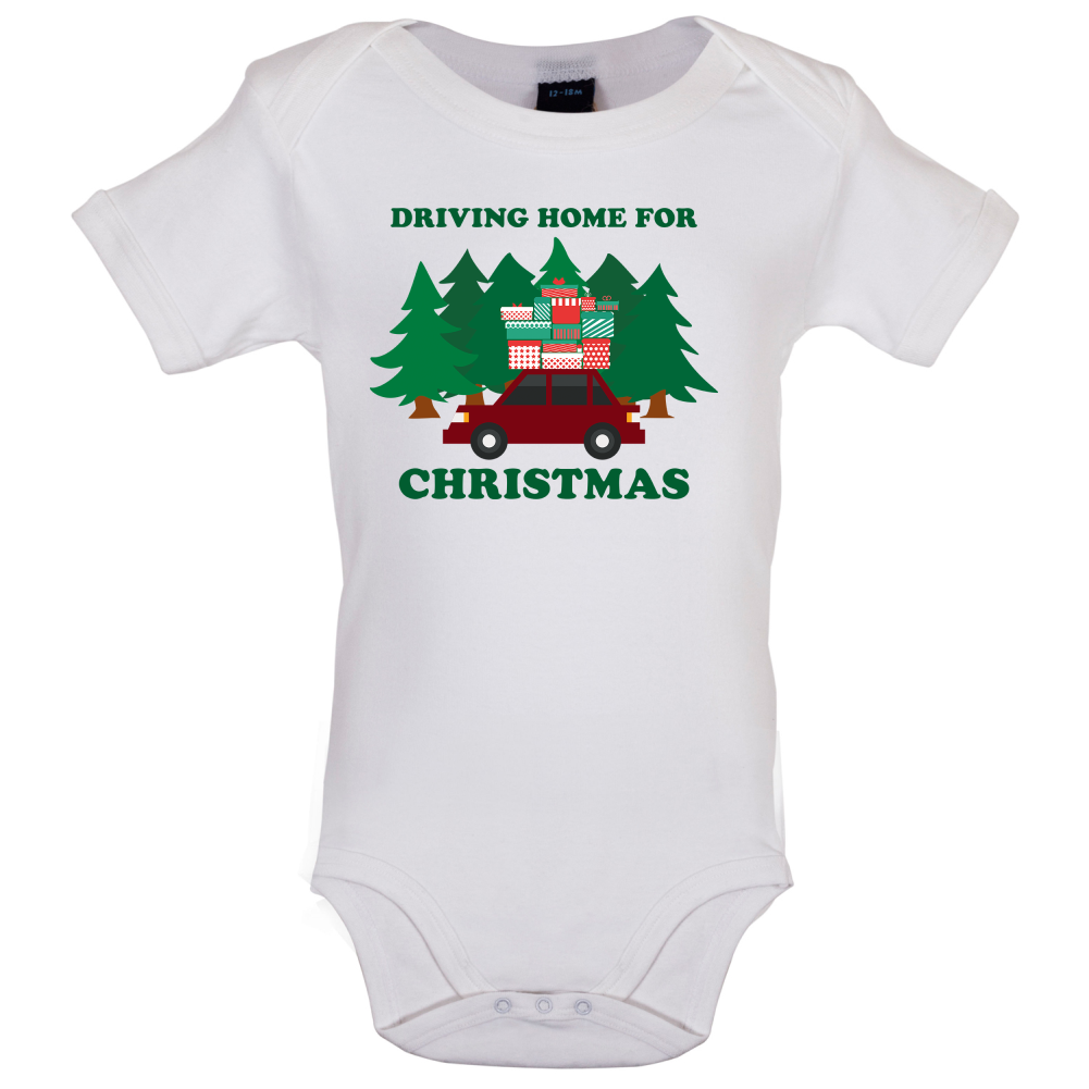 Driving Home For Christmas Baby T Shirt