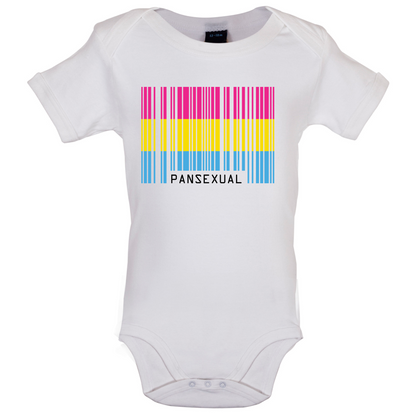 LGBT Barcode Flags - Pan Sexual Baby T Shirt