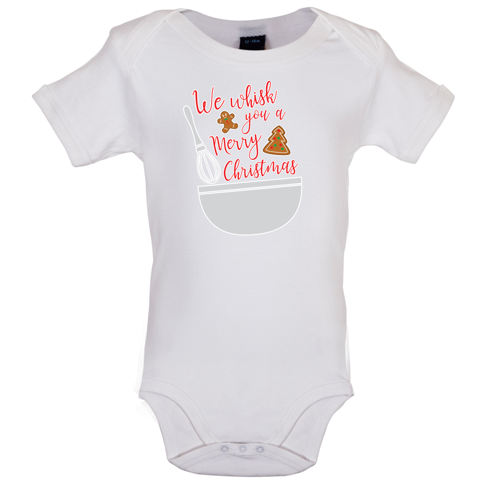 We Whisk You A Merry Christmas Baby T Shirt