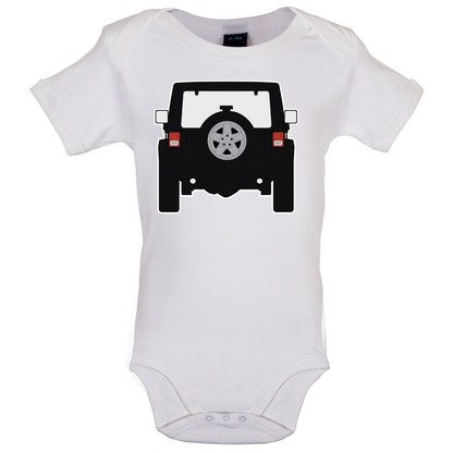 JW Black Rear Baby T Shirt