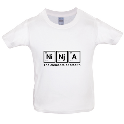 Ninja Element Kids T Shirt