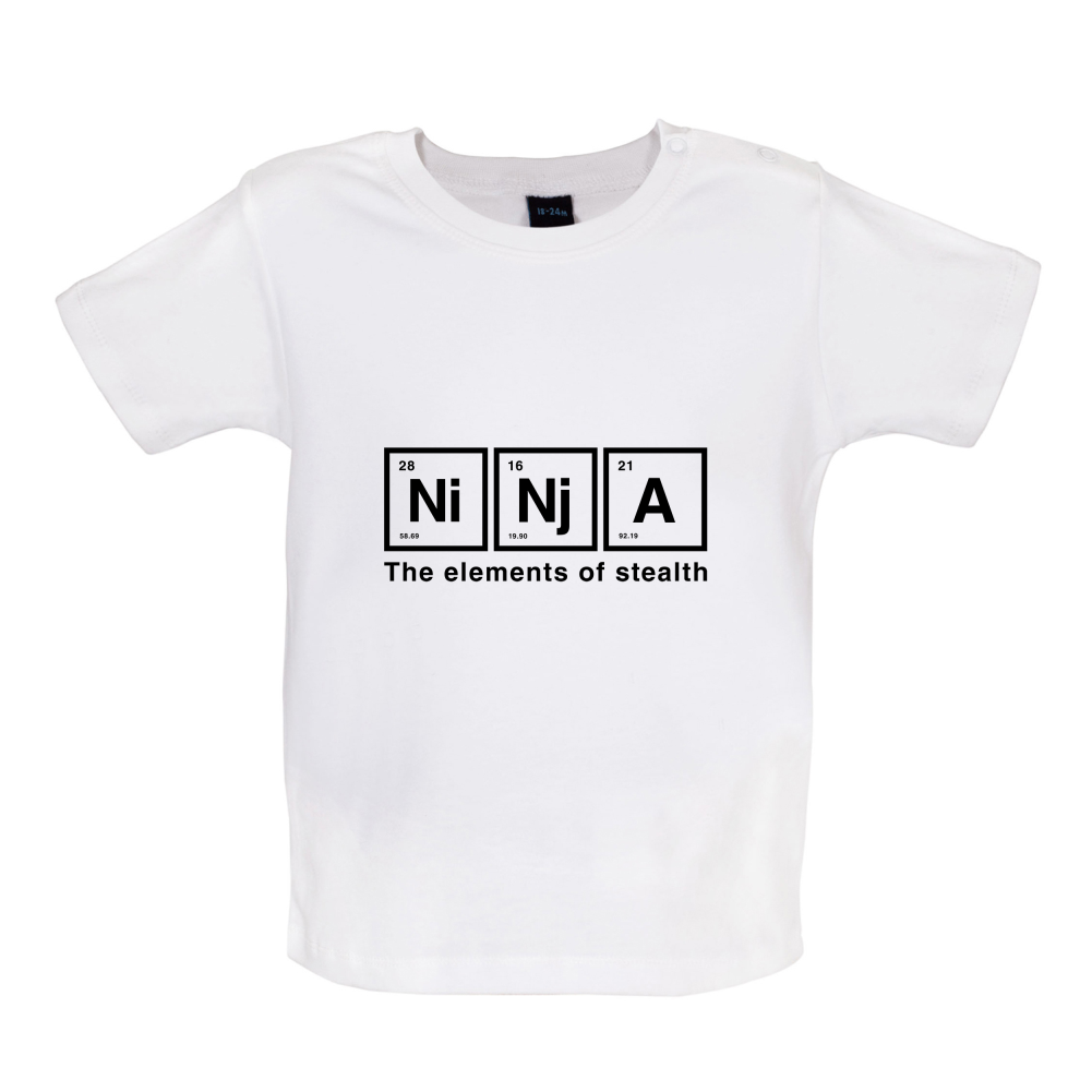 Ninja Element Baby T Shirt