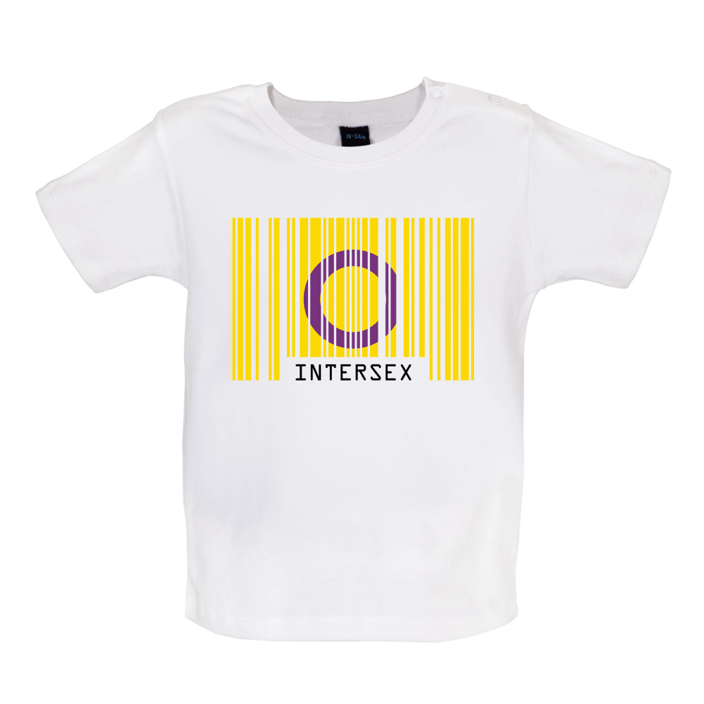 LGBT Barcode Flags - Intersex Baby T Shirt