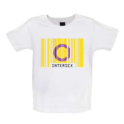 LGBT Barcode Flags - Intersex Baby T Shirt