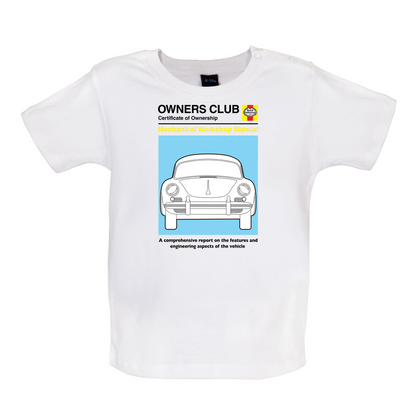 Car Owners Manual 356 Baby T Shirt