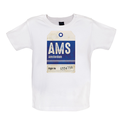 Amsterdam Tag Baby T Shirt