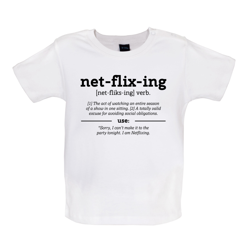 Definition Netflix Baby T Shirt