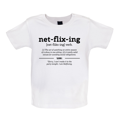 Definition Netflix Baby T Shirt