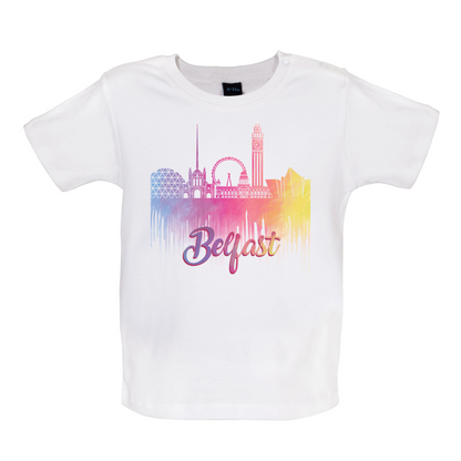 Belfast Silhouette  Baby T Shirt