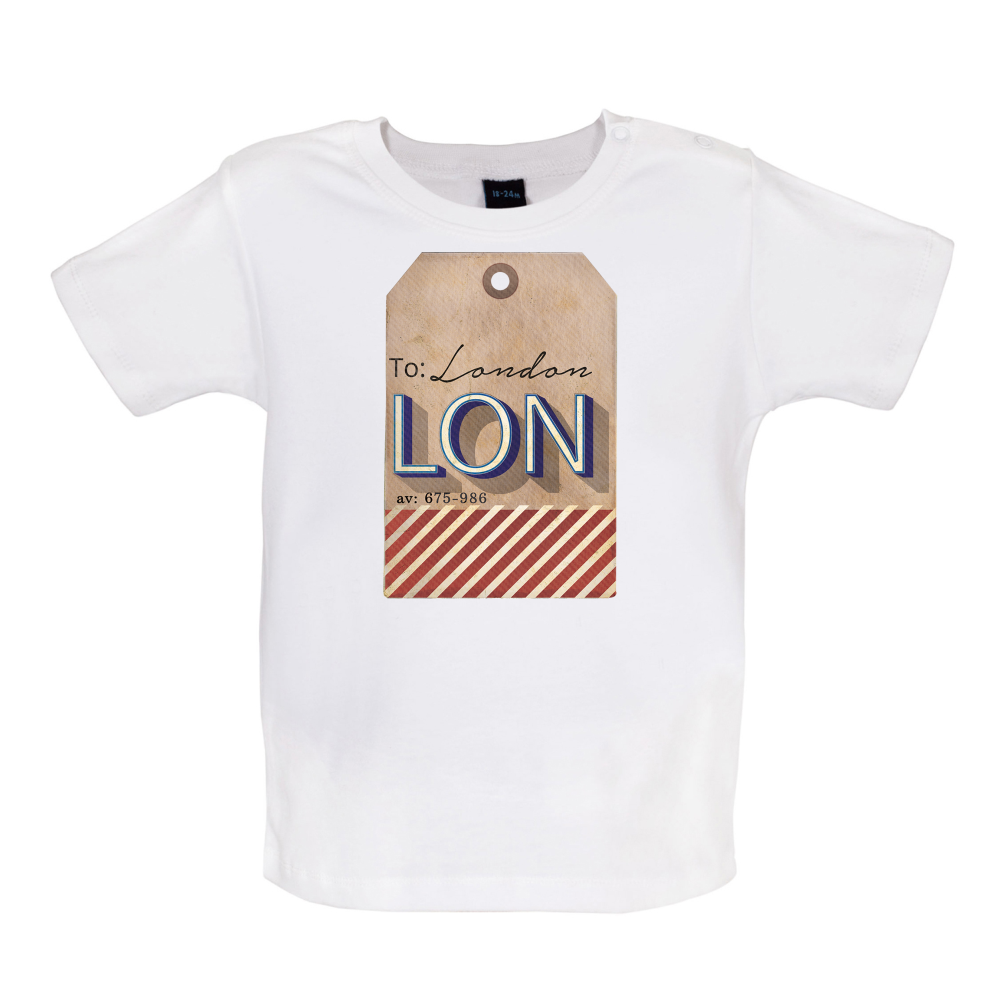 London Tag Baby T Shirt